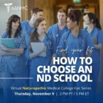 How to Choose an ND School Virtual Naturopathic Medical College Fair Series