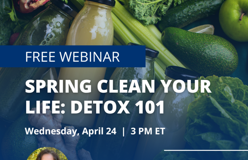 Free Webinar Detox 101 with a Naturopathic Doctor